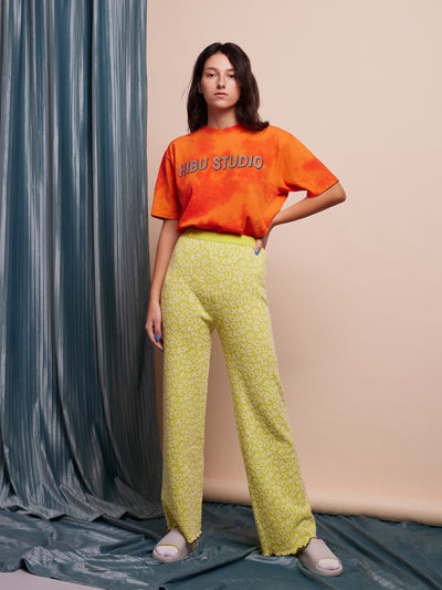 Alexandra Moura pattern Word Knitted Trousers